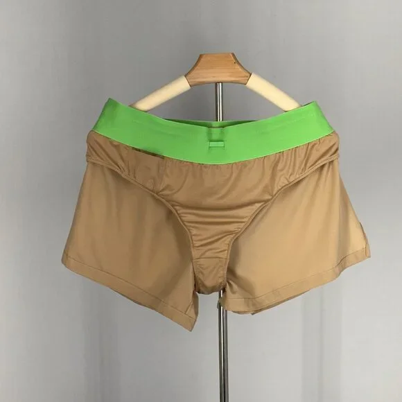 Fabletics Running Set | Tan Lime Green Cobalt Blue | Women's M | Athleisure - Picture 11 of 14